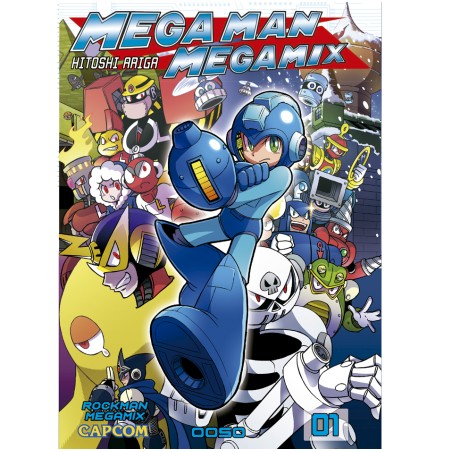MEGA MAN MEGAMIX Tomo 01 (Ooso Comics)