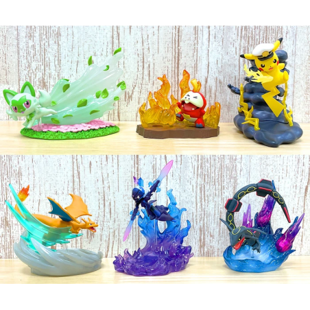 Blind Box - Pokemon Re-Ment - Battle on Desk (producto al azar)