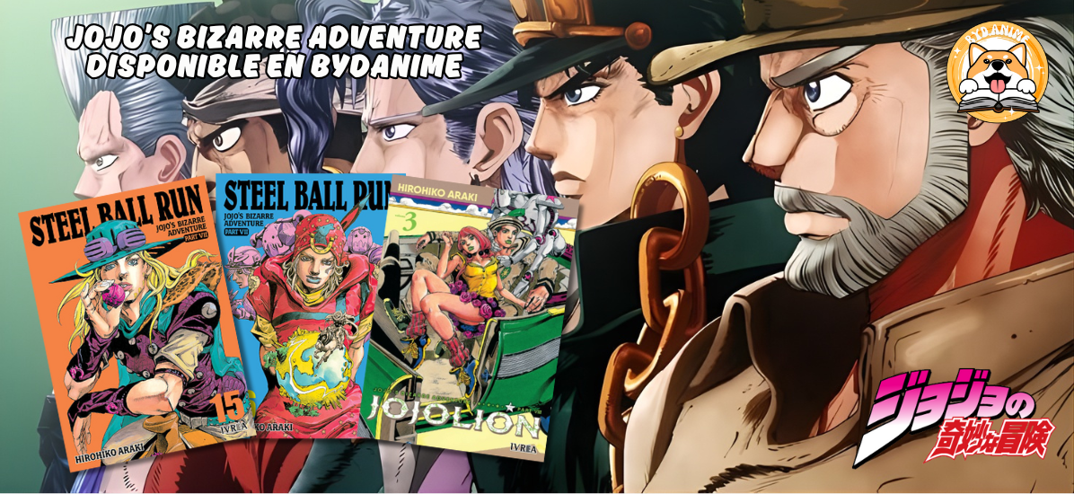 Toda la selección de BYDANIME en mangas de JOJOS